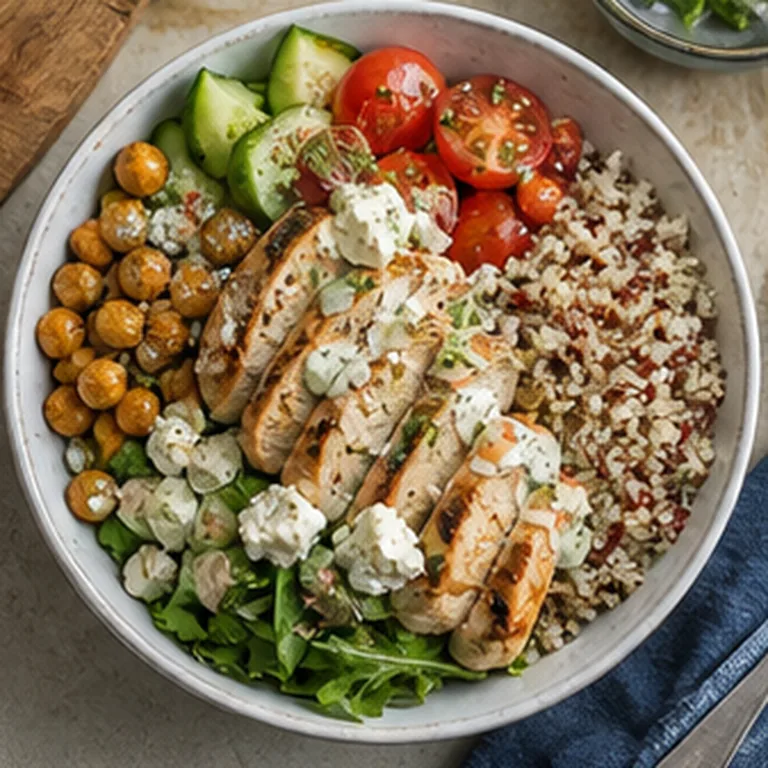 Chicken quinoa bowl